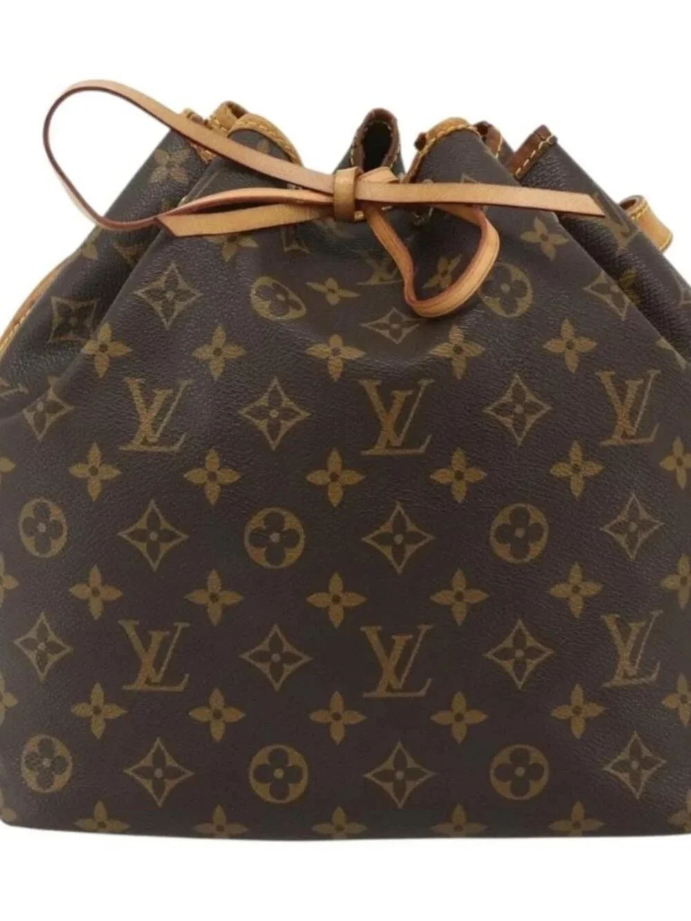 LOUIS VUITTON Monogram Petit Noe Shoulder Bag M42226 LV Auth mr2448
